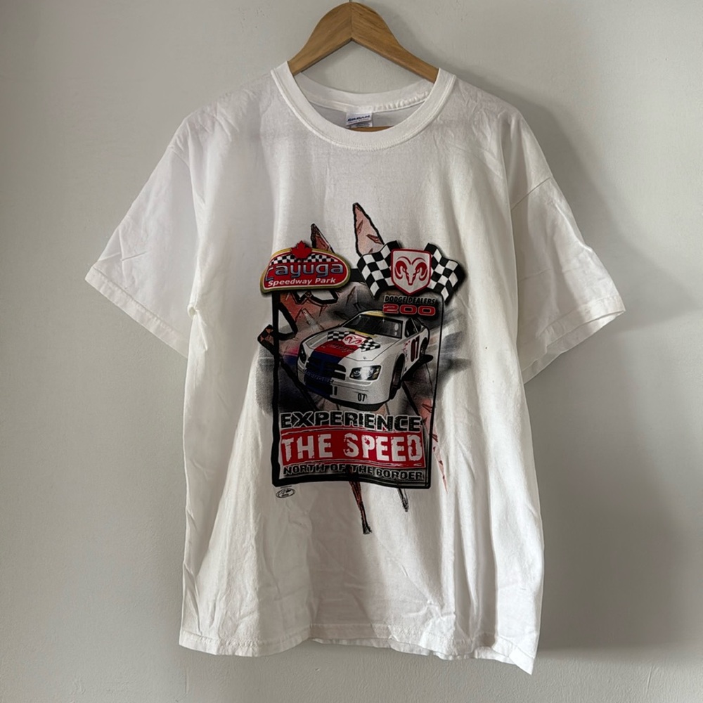 Vintage Y2K Dodge Speedway T-Shirt / Large / 2000s